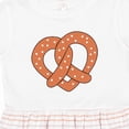 thumbnail image 4 of Inktastic Heart-shaped Pretzel Girls Toddler Dress, 4 of 5