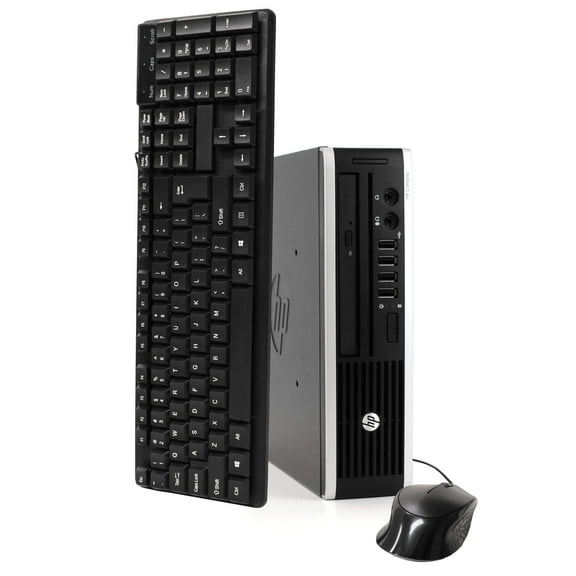 Restored HP Compaq Elite 8300 Ultra Small Form Computer PC, 3.20 GHz Intel i5 Quad Core Gen 3, 8GB DDR3 RAM, 500GB HDD, Keyboard and Mouse, WIFI, (Refurbished)