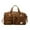 Brown, variant on Travel & Gym Organizer Bag for toiletries cosmetics and fitness gear compact durable travel for men and women