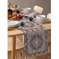 thumbnail image 6 of Ethnic Style Retro Persian Pattern Table Runner Cotton Linen Wedding Table r Tablecloth Kitchen r Table Runner, 6 of 7
