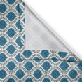 thumbnail image 3 of Ambesonne Oriental Kitchen Curtains, Influences Motif, 55"x39", Violet Blue and Coconut, 3 of 3