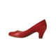 thumbnail image 3 of ZAPATILLA DE VESTIR DE MUJER ROJO SINTETICO MARCA LEON DH101, 3 of 4