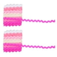 thumbnail image 3 of PAMINGONO Trim Ribbon Embellishment Polyester Assorted Color For Home Decor 2Pcs 35.37X0.20X0.04in, 3 of 8