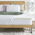 thumbnail image 3 of nue by Novaform Uplifting Foam Mattress Topper, King, 3-inch, Advanced Support, 3 of 10