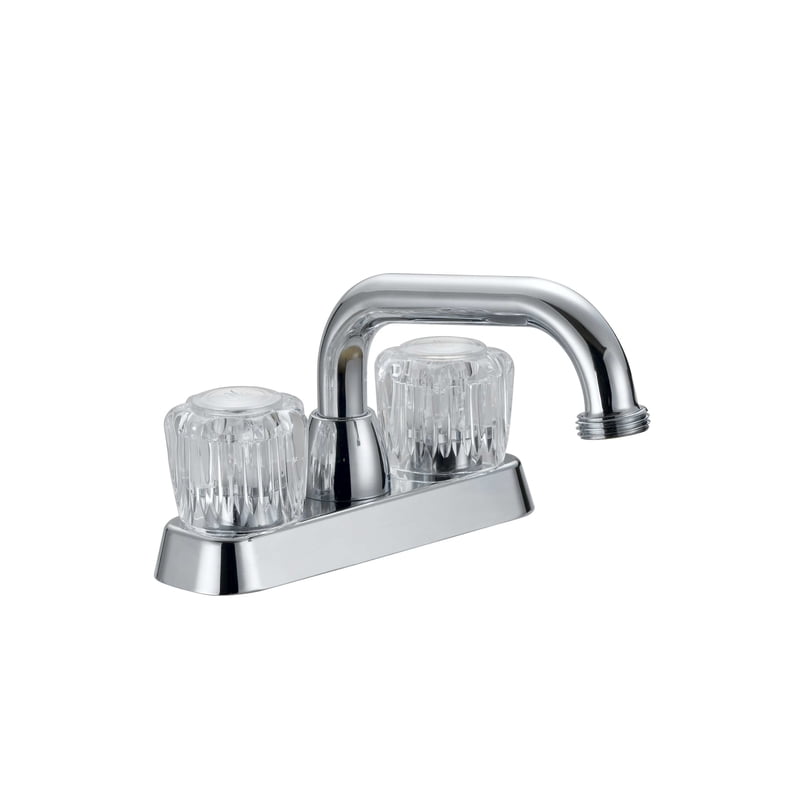 LDR 013 5200CP Acrylic 2Handle & Chrome Laundry Tub Faucet Walmart