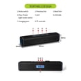 thumbnail image 5 of Bluetooth Speakers 9D Stereo Sound Bar Computer Speaker PC TV Full Range Soundbar Subwoofer Column Home Theater ,High Sound, 5 of 5