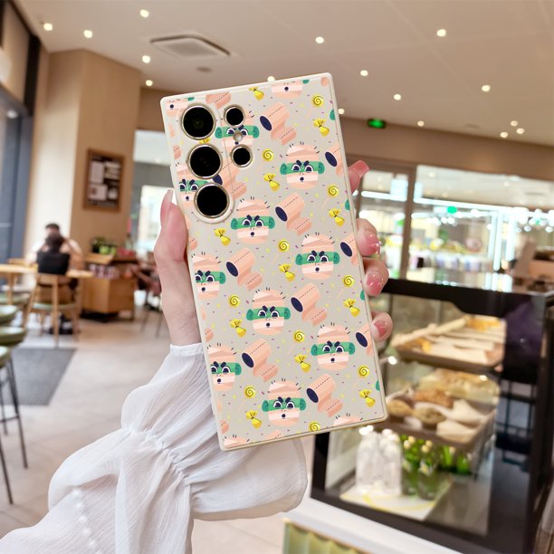 Destaca entre la multitud con esta elegante y duradera funda de goma TPU a prueba de golpes para iPhone, ¡que presenta un diseño creativo de dibujos animados!