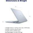 thumbnail image 3 of Dell 16" FHD+ Touchscreen Business Laptop, 64GB DDR5, 2TB SSD, Intel Core 7 150U, AI Copilot Key, Fingerprint Reader, Backlit KB, Windows 11 Pro, 3 of 8