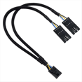 thumbnail image 3 of Cable Divisor RGB de Ventilador de Macho A Hembra para Concentrador RGB , Núcleo Lighting Node y ICUE Commander CORE XT, 5 Unidades, 3 of 5