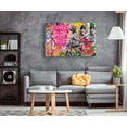 thumbnail image 2 of Banksy Canvas Wall Art Love is All We Need Street Graffiti Large Canvas Prints for Living Room Bedroom Home Decorations Modern Stretched Framed Artwork 16x12 inch / 40x30 cm, 2 of 6