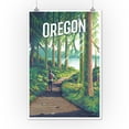 thumbnail image 2 of Oregon, Walk In The Woods, Day Hike (12x18 Wall Art Poster, Room Decor), 2 of 3