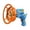 B, variant on Dinosaur Bubble , Automatic Bubble Blower Machine with 360° Rotating Wand, Handheld Dino Bubble Maker Outdoor Summer