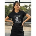 thumbnail image 2 of Cupid Techno Style T-Shirt Women -Image by Shutterstock, Female XX-Large, 2 of 4