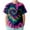 Dark Blue, variant on Kiijoy Toddler Boys Tie Dye T Shirt Short Sleeve Crew Neck Tee Shirt Top, Sizes 3-13 & Husky
