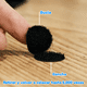 thumbnail image 3 of Velcro 200 Pares Negro Puntos Autoadhesivos Fuerte Negro, 3 of 10