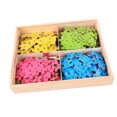 thumbnail image 1 of jifeng Wooden Puzzle with Storage Box for Kids Traffic, 1 of 9