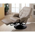 thumbnail image 2 of Swivel Recliner with Flared Arm Beige, 2 of 3