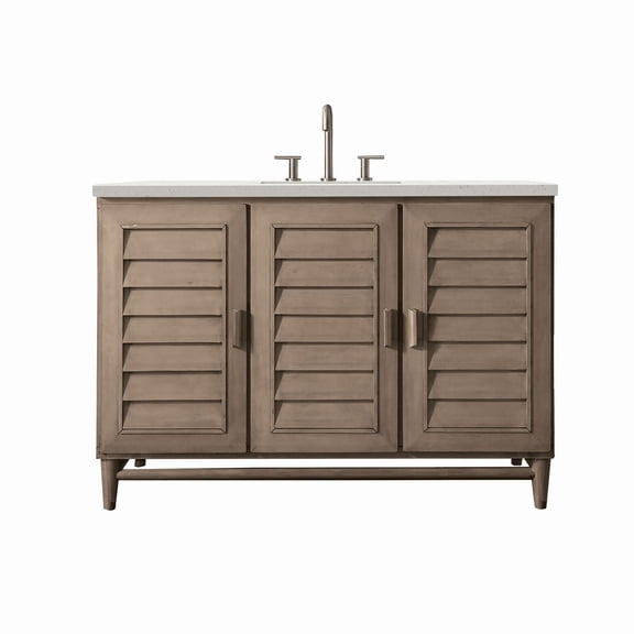 James Martin Vanities 620-V48-3Ldl Portland 48" Single Basin Wood Vanity Set - Wood