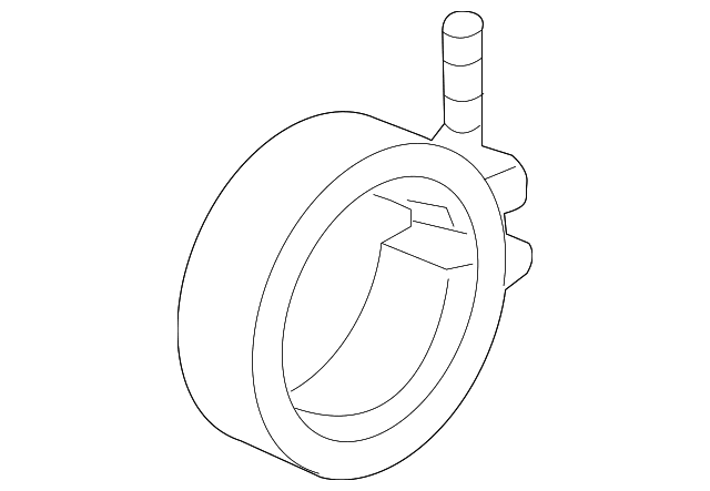 VOLKSWAGEN 1K0253725 GENUINE OEM CONVERTER /& PIPE CLAMP