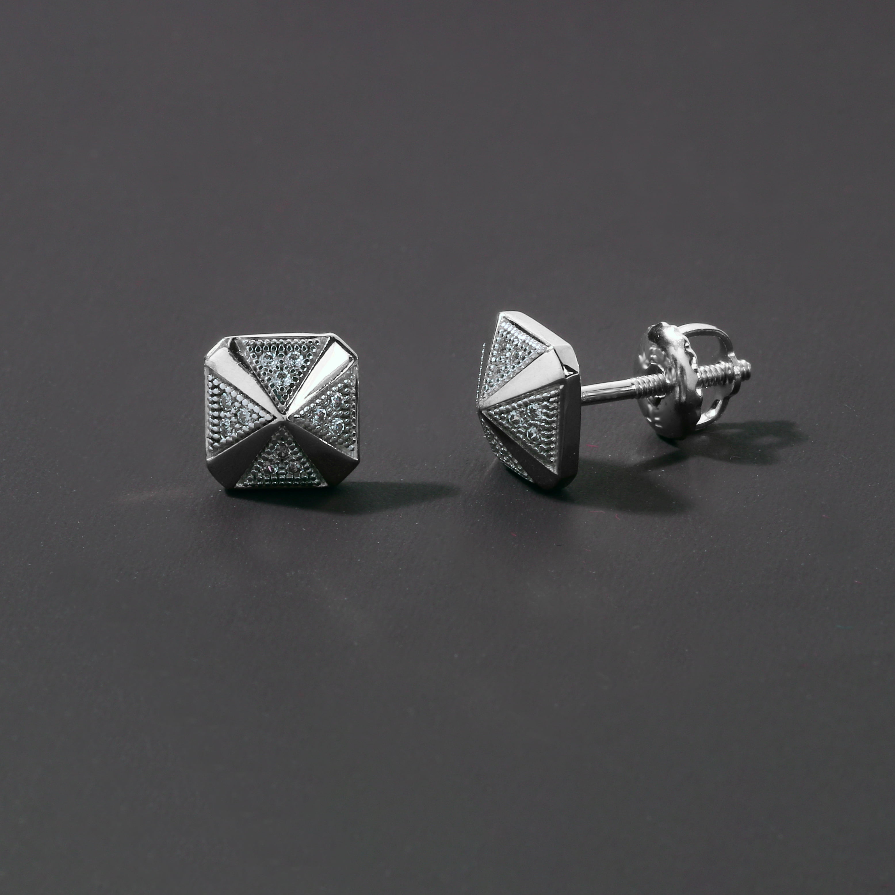 Real Vvs Diamond Earrings Men | Mens Diamond Stud Earrings - 0.6ct Stud  Earrings 4mm - Aliexpress