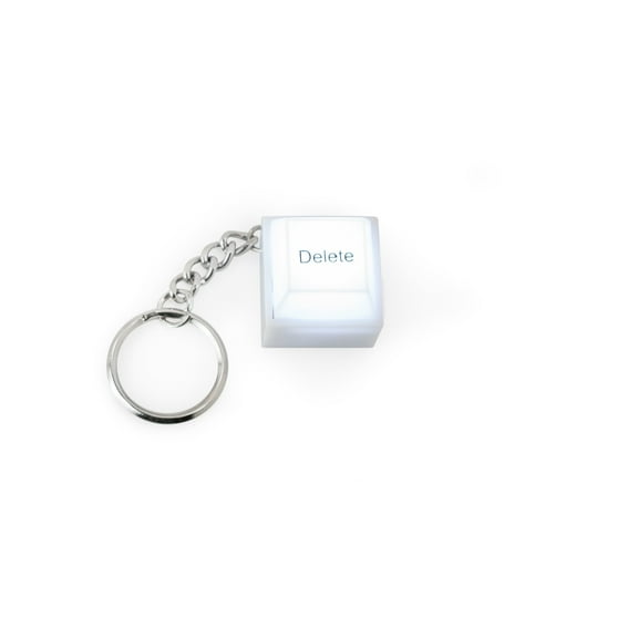 Enhance Your Keyboard with Bright White Delete Button with LED Push