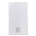 thumbnail image 4 of Two's Company Spring Soiree Set of 2 Dish Towels Includes 2 Styles: Embroidered with Pom-Pom Trim and Printed Pattern - Cotton, 4 of 4