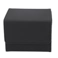 thumbnail image 1 of Sports Cards Storage Box Magnetic Closure PU Leather Card Holder for 100+ Double Sleeved Cards 2 Layer Rainproof Design with Soft Microfiber Lining, 1 of 7