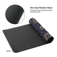 thumbnail image 6 of DouZhe Large Mouse Pad, Smile Face Sun Star Moon Non-Slip Waterproof Rubber Keyboard Office Desk Pads Mousepad, 29.5 x 15.8 inches 3mm Thick, 6 of 7