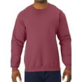 thumbnail image 1 of Jerzees Men's Fleece Sweatshirt, Vintage Heather Red, Small, 1 of 6