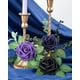 thumbnail image 2 of Rosas artificiales DuHouse, 25 unidades, espuma negra, tallos de 8 cm, 2 of 5