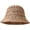 Khaki, variant on Bucket Hat for Women Crochet Wide Brim Sun Protection Hat Cutout Foldable Packable Knitted Beach Hat