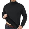 thumbnail image 3 of Migroa Men's Thermal Base Layer Top, Fleece Lined Long Sleeve Shirt, Thickened Warm Undershirt for Winter, Can Be Worn Alone As Casual Tee, Solid Color Versatile Staple, Essential, 3 of 10