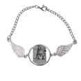 thumbnail image 1 of Material industrial la fotografia de modelaje Pulsera pulsera pulsera alas de ángel pulsera, 1 of 3