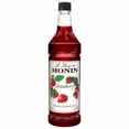 thumbnail image 4 of Monin Strawberry Beverage Syrup, Authentic Gourmet Fruit Flavor for Cocktails and Coffee, 1L (33.81 oz) Bottle, 4/Case, 4 of 7