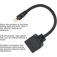 thumbnail image 2 of YISITIAN RJ45 Network 1 to 2 Port Ethernet Adapter Splitter, 1 Male to 2 Female LAN Ethernet Splitter Adapter Cable for All Networks, Homes and Offices, and All Broadband Connections CJ919-11947, 2 of 9