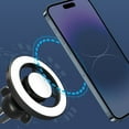 thumbnail image 4 of Air Vent Mobile Phone Bracket Magnetic Suction Adjustment 360 Degrees Suitable For Apple 12-14 Car Magnetic Suction Mobile Phone Bracket, 4 of 5