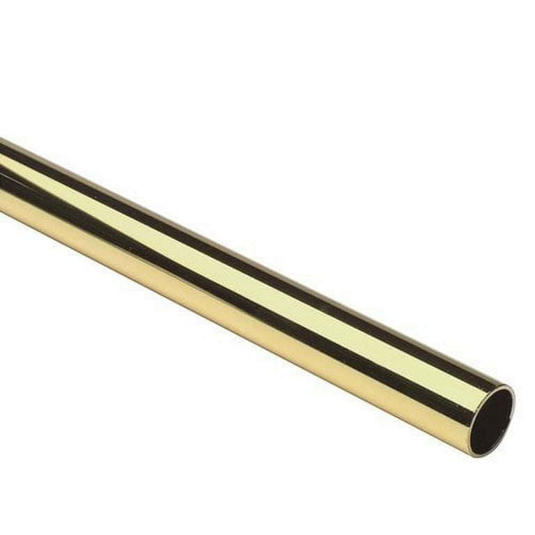 Lido 72 in. L X 1-3/8 in. D Powder Coated Stainless Steel Closet Rod Lido 72 in. L X 1-3/8 in. D Powder Coated Stainless Steel Closet Rod
