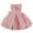a-Pink381136, variant on Girls Kids Solid Color Satin Dress Sleeveless Square Neck Large Bow Back Flared Skirt Formal Party Dress For Party Daily Wear Lovely Dress