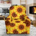 thumbnail image 1 of Housse de Fauteuil Inclinable Motif Tournesol SF07, 1 of 4