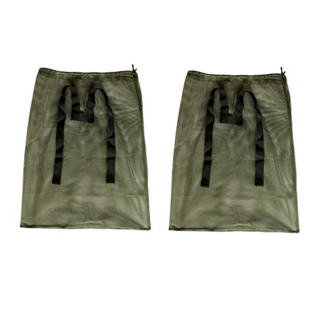 Mesh Decoy Bag Decoy Backpack 2-Pack Decoy Bags Mesh Turkey Goose Duck Decoy