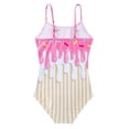 thumbnail image 2 of Aideaone Girls One Piece Swimsuits Quick Dry Beach Swimwear Bathing Suit 3-12 Years, 2 of 8