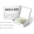 thumbnail image 4 of HAUS AND HUES City Wall Art Vintage Travel Posters Set of 4 Travel Wall Art Posters of London, New York Print, Paris Wall Poster and Amsterdam City Wall Decor | 8" x 10", Beige Framed, 4 of 6