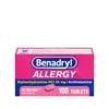 Benadryl Ultratabs Antihistamine Cold & Allergy Relief Tablets; 100 Count