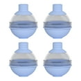 thumbnail image 2 of Guiexla 1/4 Pack Ice Ball Mold with Funnel Lid BPA-Free Silicone Ice Hockey Molds Spheres Leak-Proof Easy Release Ice Mold for Whiskey Cocktails Bourbon, 2 of 8
