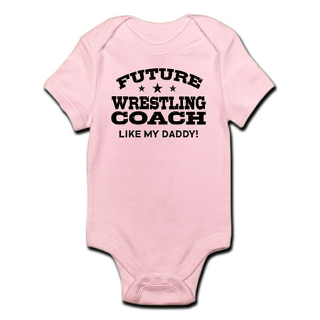 

CafePress - Future Wrestling Coach Like My Dad Infant Bodysuit - Baby Light Bodysuit