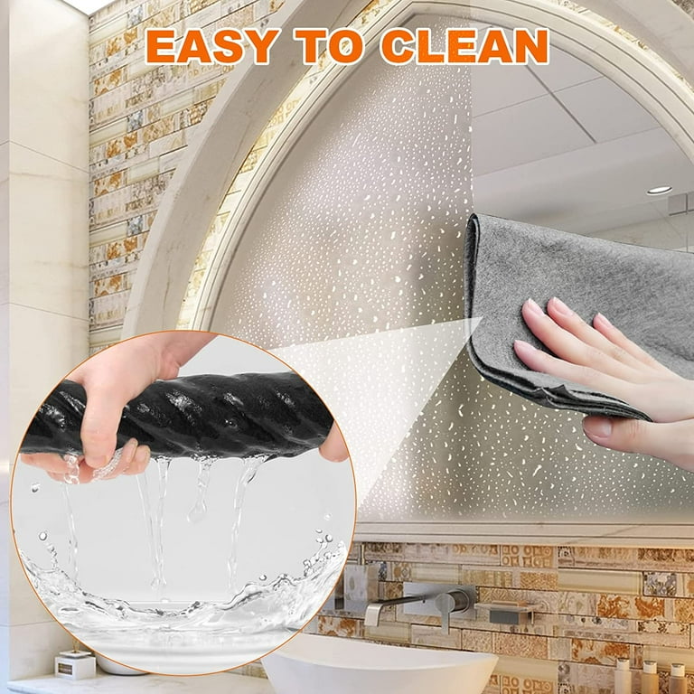 Thickened Magic Cleaning Cloth Reusable Microfiber Glass