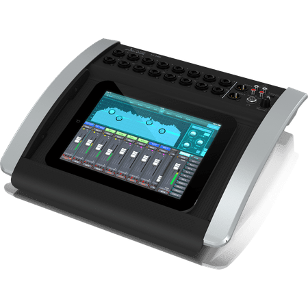 - Behringer X18 18-Channel, 12-Bus Digital Mixer for iOS Devices w/ 16 Programmable Preamps, Wifi, USB Audio Interface