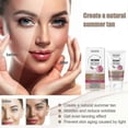 thumbnail image 2 of Self-tanning Cream Sun-free Self-tanning Milk Smeared Bodybuilding Tanning Cream Moisturizing Hydrating Natural Wheat Complexio, 2 of 5