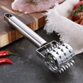thumbnail image 3 of Hole Punching Knife Meat Tenderizer Hammer Tenderiser Tool Steak Beef Pork Silver Color Kitchen Chicken Mallet, 3 of 15