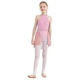 thumbnail image 1 of MSemis Robe de Danse Moderne de Ballet Lyrique pour Filles, Robe de Patinage Artistique, Justaucorps de Performance, Jupe Tutu Nude 12, 1 of 7